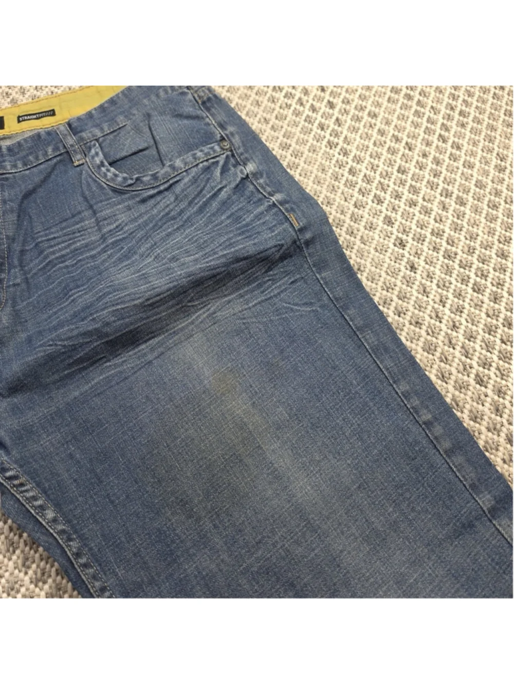 Ecko Unltd Straight Fit Jeans Men’s W40 Blue Denim 100% Cotton Streetwear Y2K